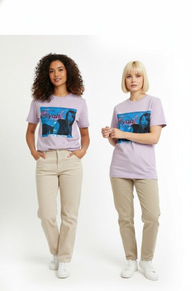 Carry On Tradition Printed Tee Shirt R&B Queen Purple