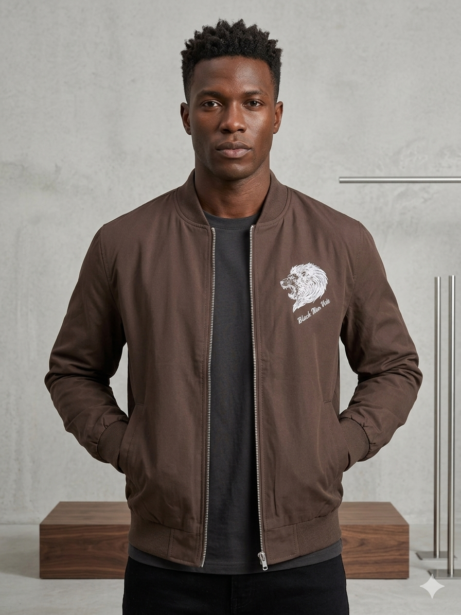 Beverly Seven Luxury Fashion Est. 2018 Brown Flight Jacket