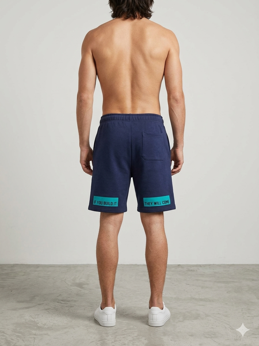 Beverly Seven Navy Blue Build It Shorts