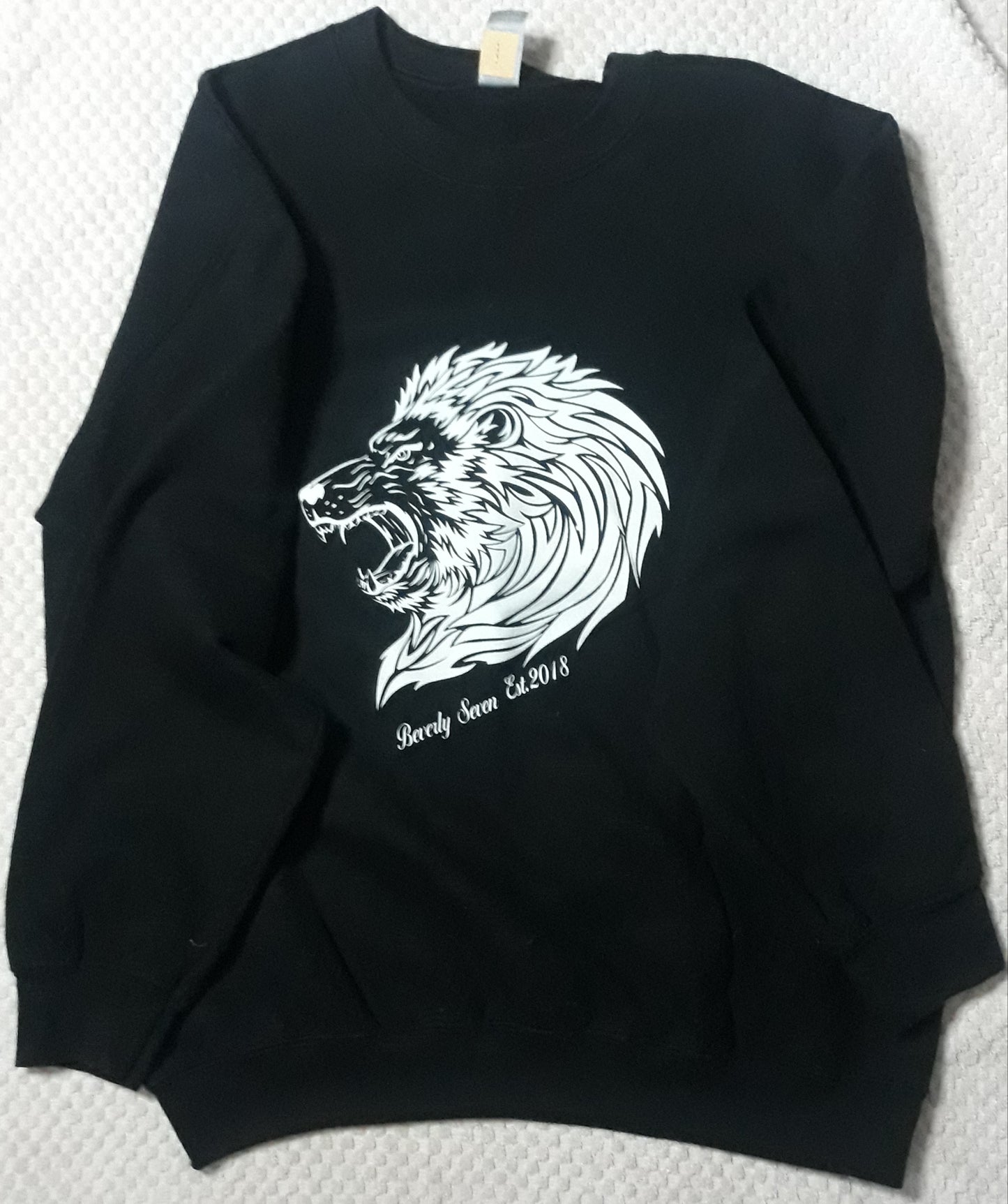 Black Beverly Seven Luxury Fashion Est. 2018 Sweatshirt
