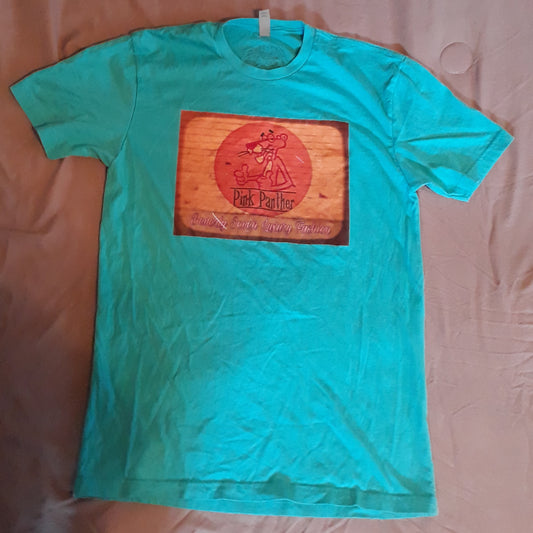 Tile Blue Pink Diamond Printed Tee Shirt