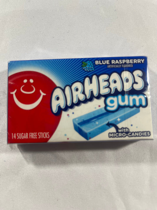 Blue Raspberry Air Heads Gum