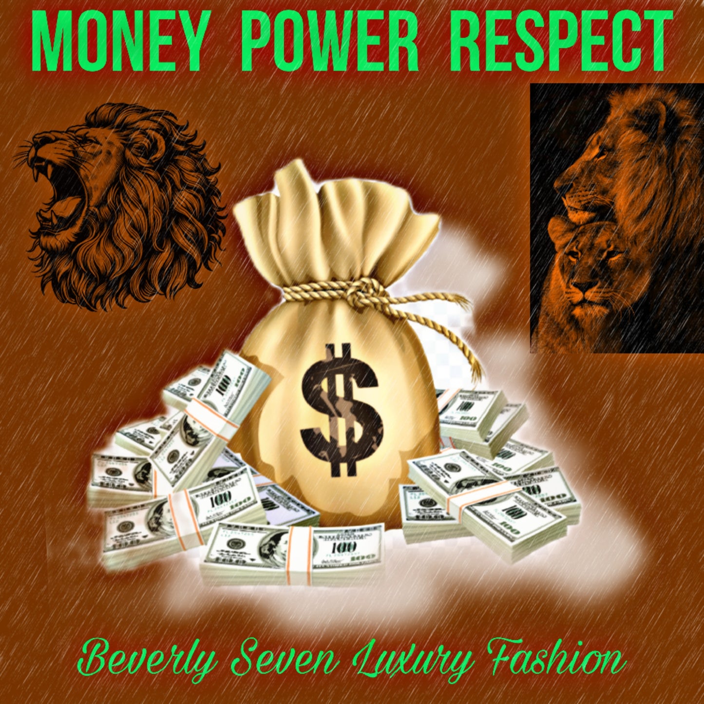 Carry On Tradition Printed Tee Shirt Money Power Respect Black