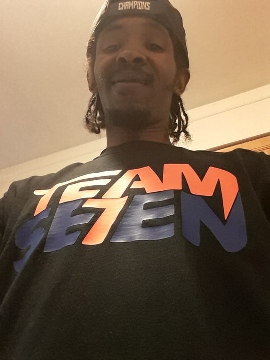 Black Team Se7en Original Tee Shirt