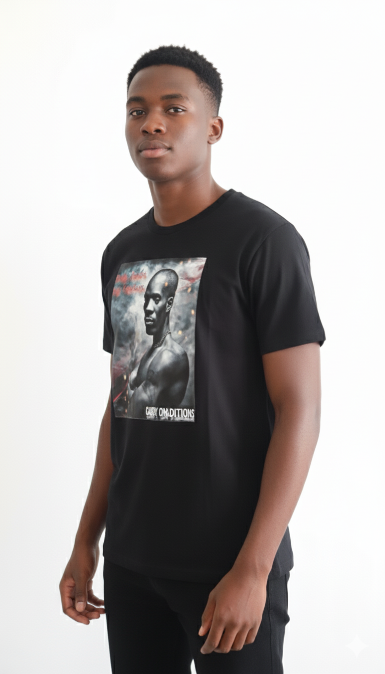 Carry On Tradition Printed Tee Shirt X Man Black
