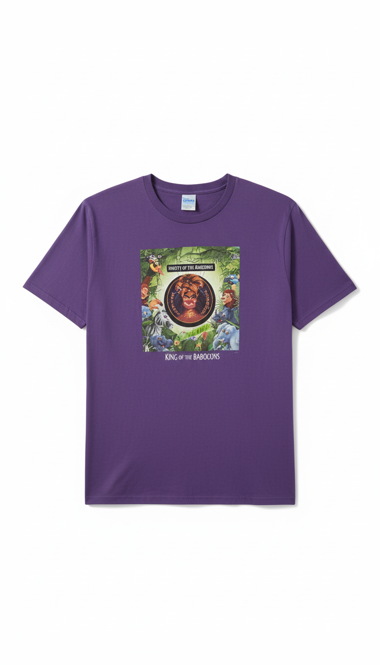 Beauty In the Badlandz Tee Shirt (Purple)