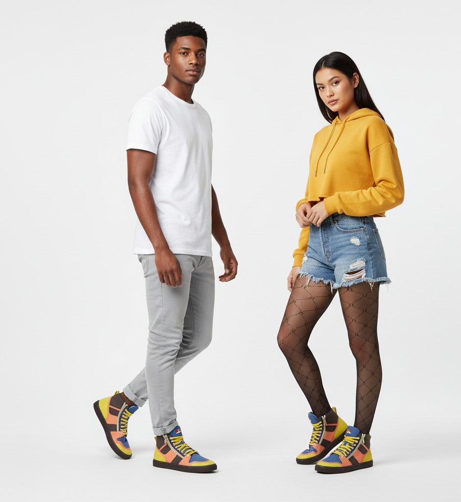 B7C Luxury Zip Up Shoes