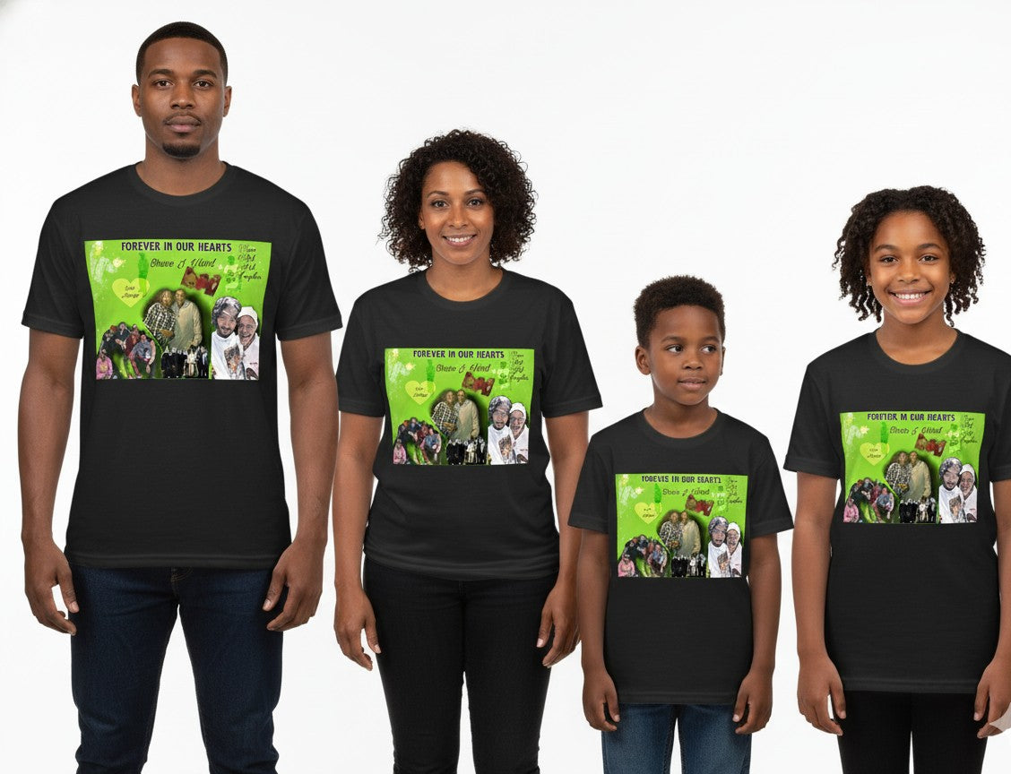 Carry On Tradition Printed Tee Shirt Uncle Bruce and the Fam Black