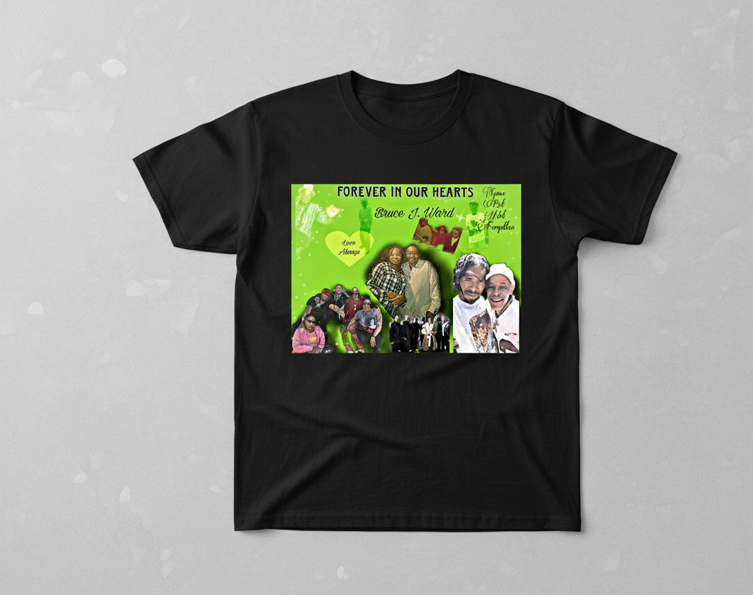 Carry On Tradition Printed Tee Shirt Uncle Bruce and the Fam Black
