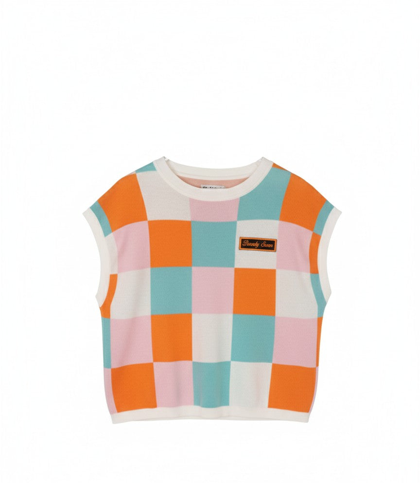 Beverly Seven Black Label Color Block Sweater