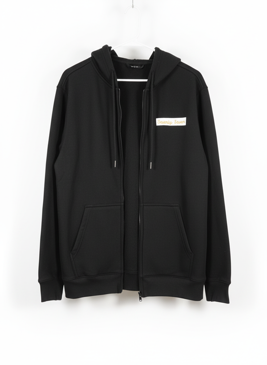 Custom Vinyl Zip Up Hoodie Any Style Any Design (One Color)