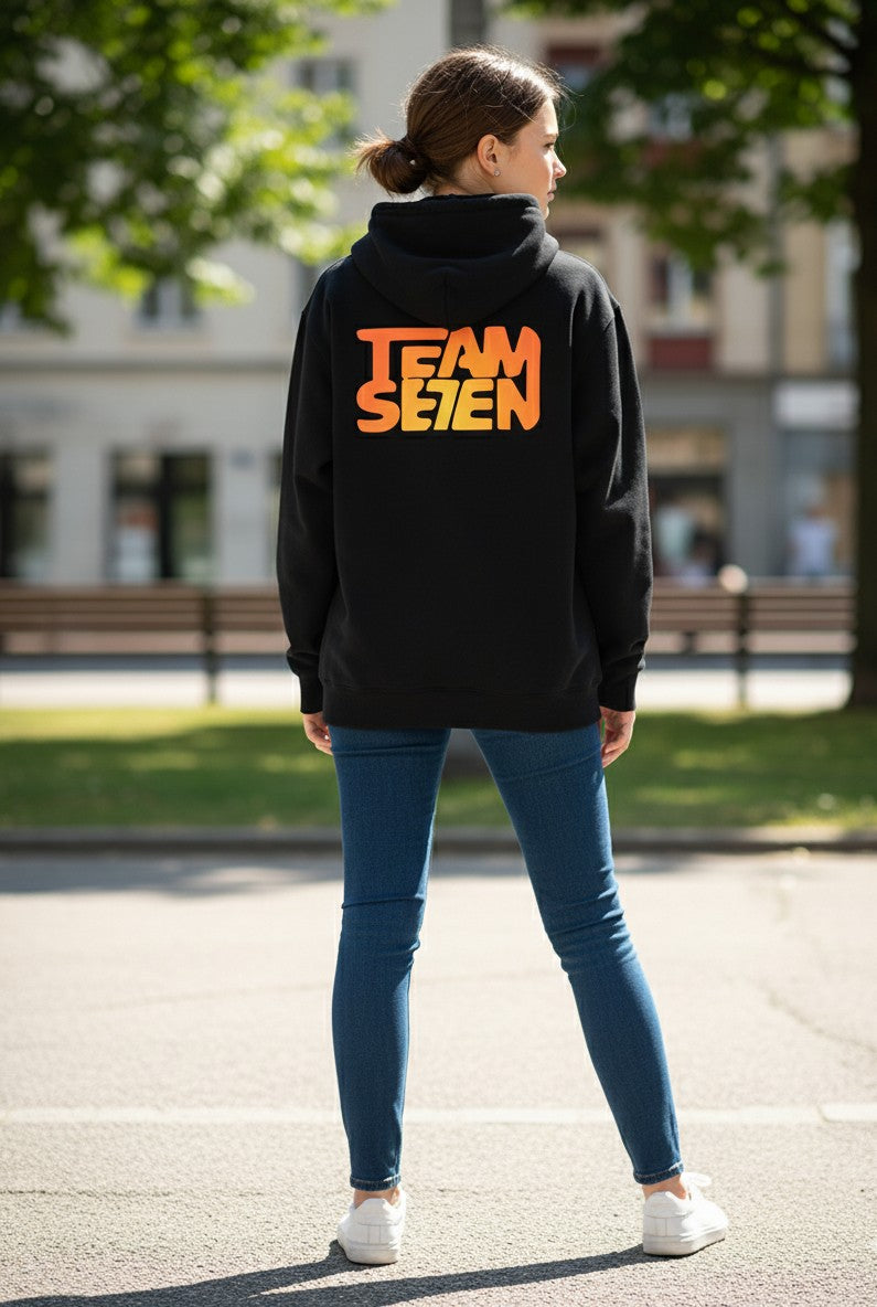 Custom Vinyl Zip Up Hoodie Any Style Any Design (One Color)