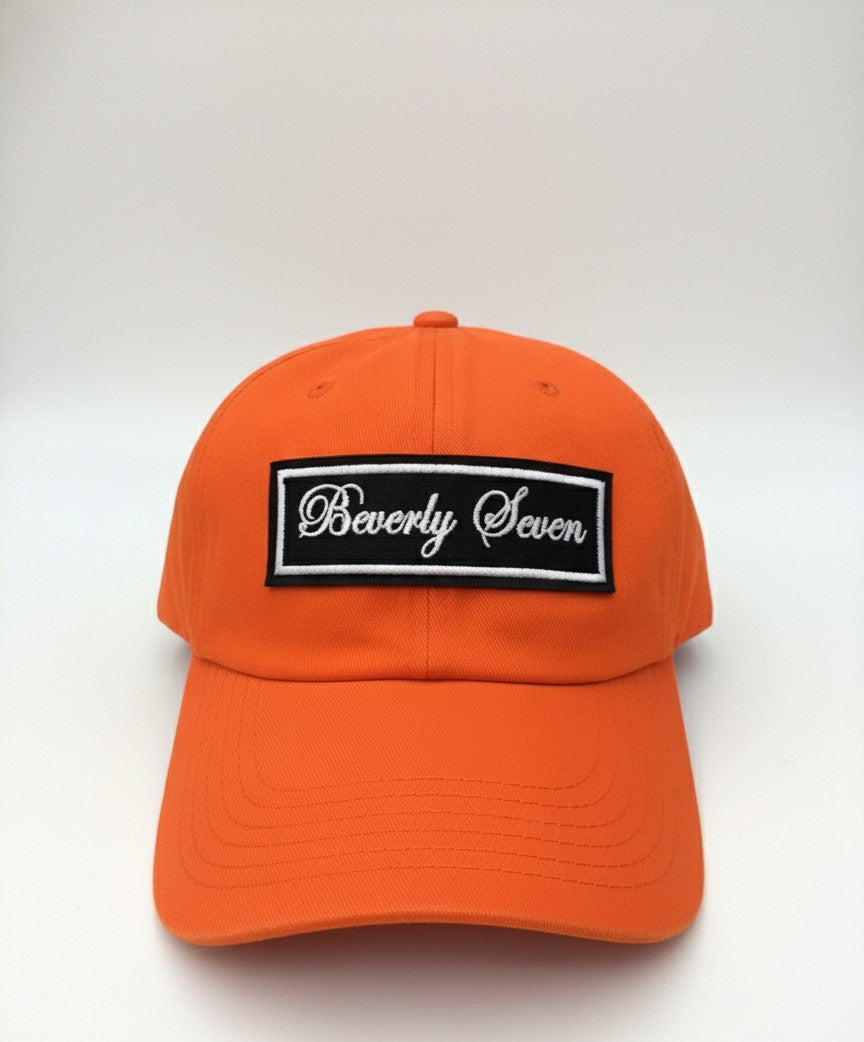 Beverly Seven Black Label Orange Buckle Hat