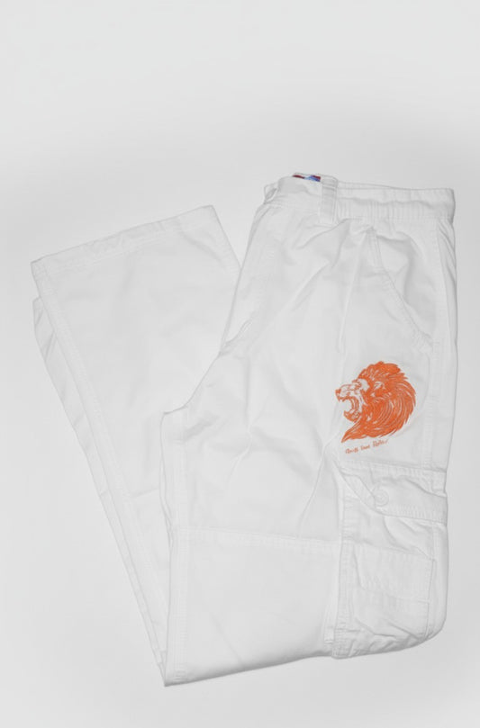 Beverly Seven Luxury Fashion Est. 2018 White Cargo Pants