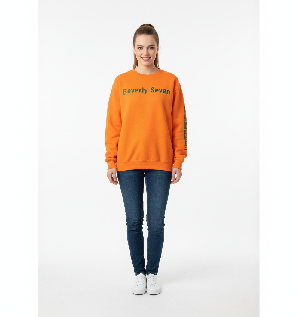 Custom Vinyl Crewneck Sweatshirt Any Style Any Design (One Color)