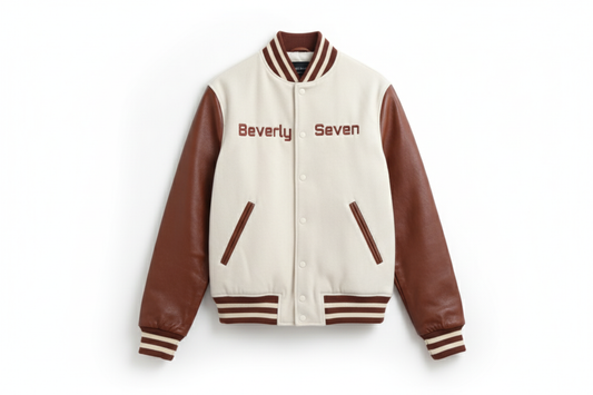 Custom Varsity Coat with Leather Sleeves Any Style Any Design (One Color)