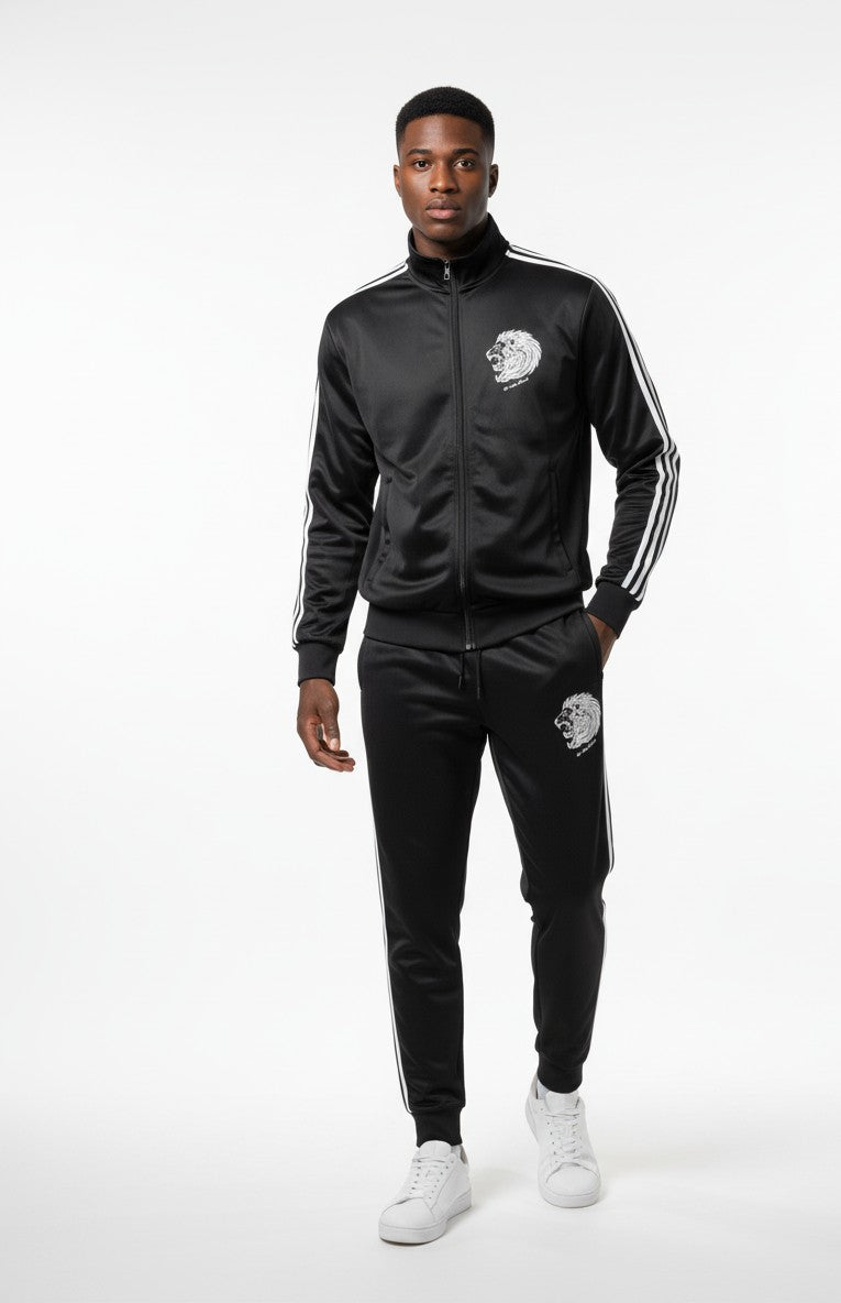 Beverly Seven Luxury Fashion Est. 2018 Black Tracksuit