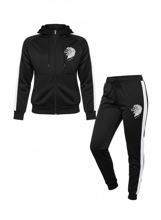Beverly Seven Luxury Fashion Est. 2018 Black Tracksuits for Females