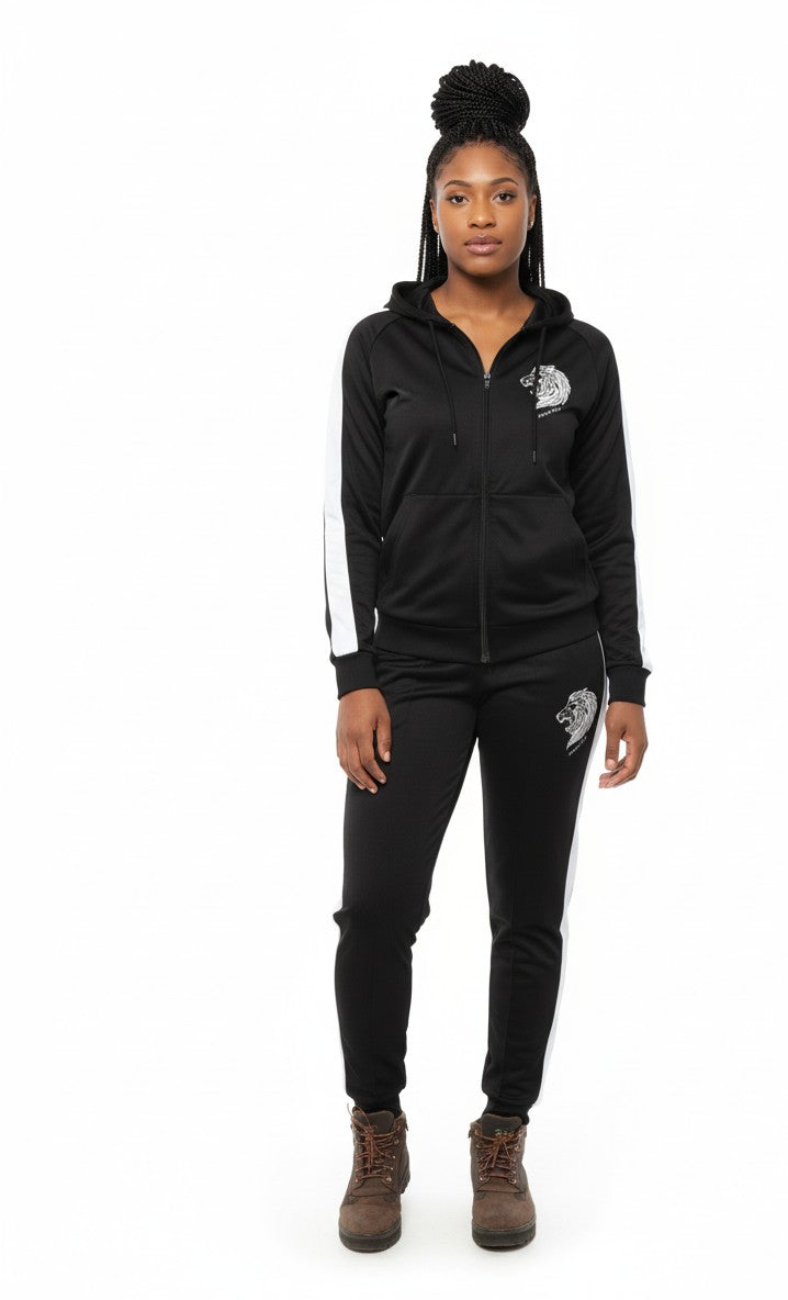 Beverly Seven Luxury Fashion Est. 2018 Black Tracksuits for Females
