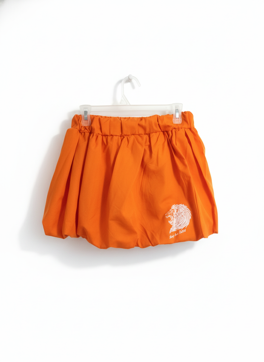 Beverly Seven Luxury Fashion Est. 2018 Orange Bubble Skirt