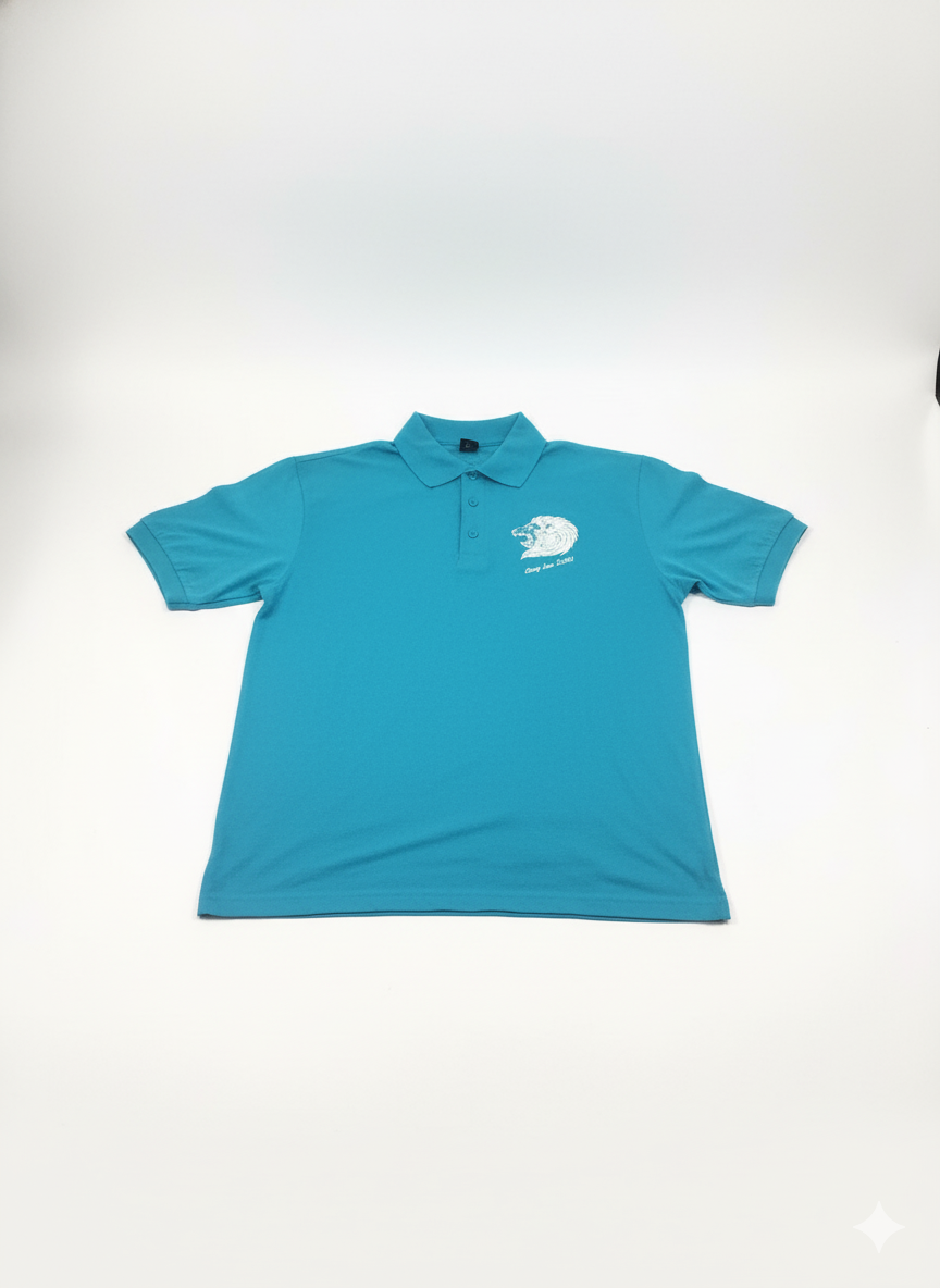 Beverly Seven Luxury Fashion Est. 2018 Blue Polo Shirt