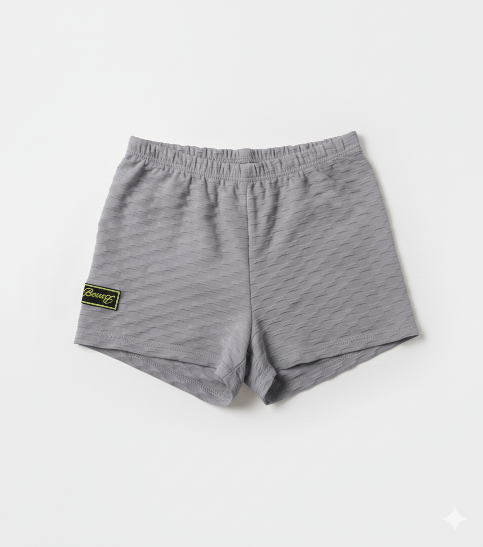 Beverly Seven Black Label Grey Workout Shorts