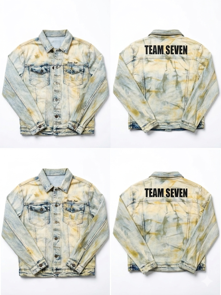 Beverly Seven Black Label Stonewashed Jean Jacket