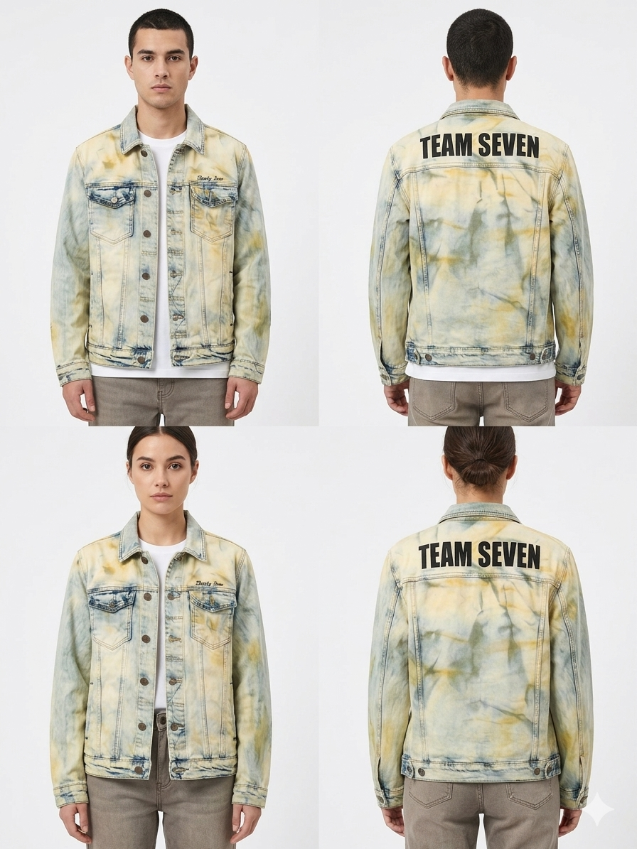 Beverly Seven Black Label Stonewashed Jean Jacket