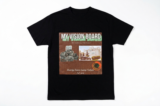 Carry On Tradition Printed Tee Shirt My Vision Board Black