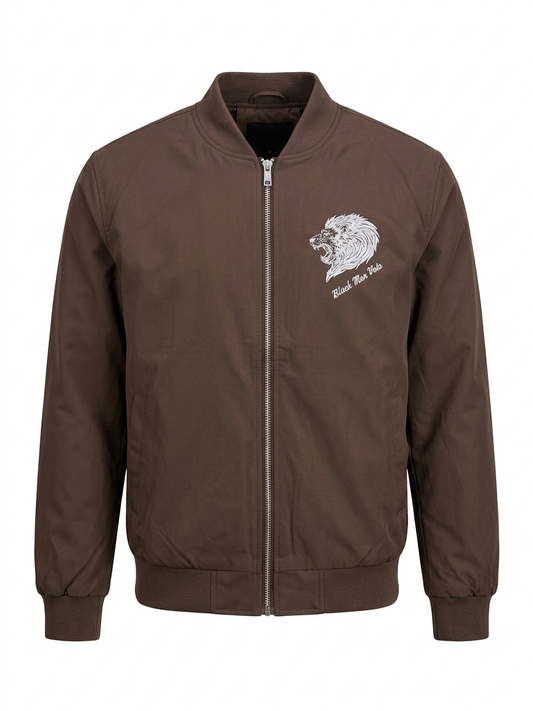 Beverly Seven Luxury Fashion Est. 2018 Brown Flight Jacket