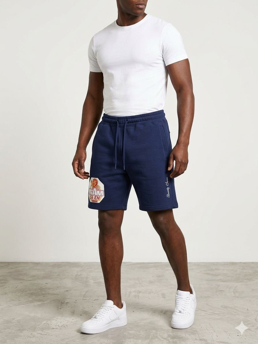 Beverly Seven Navy Blue Build It Shorts