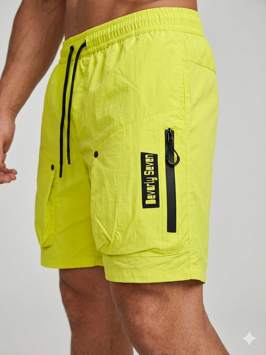 Beverly Seven Lime Green 2 Piece Summer Short Track Set