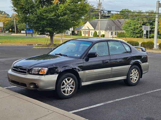 2000 Sabaru Outback Black Tan $3500