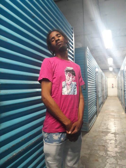 Pink Cousin Shelly Carry On Tradition Printed Tee Shirt