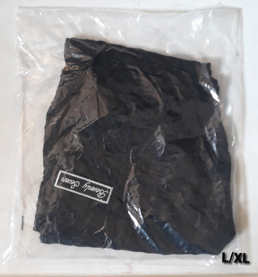 Black Beverly Seven Black Label Workout Shorts