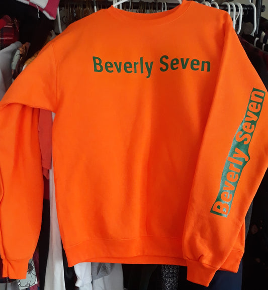 Orange Beverly Seven Signature Sweatshirt