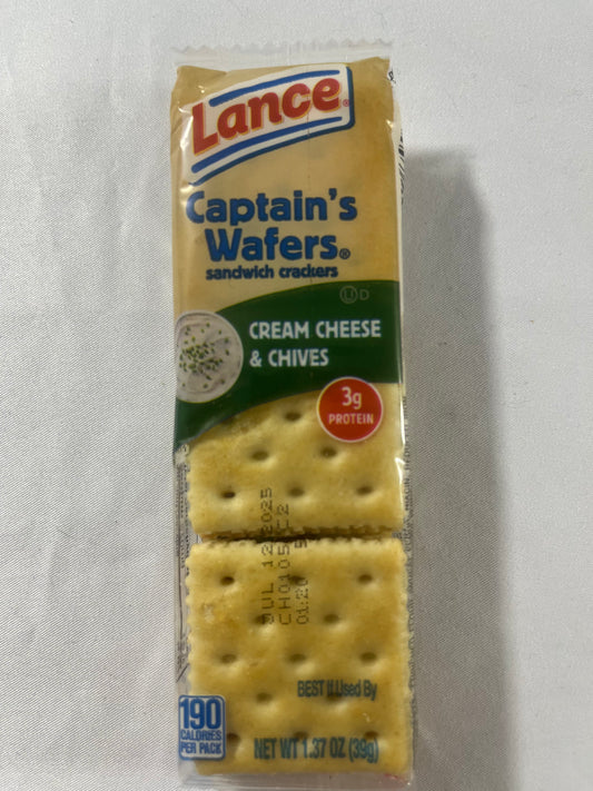 Lance Cream Cheese and Chives Crackers